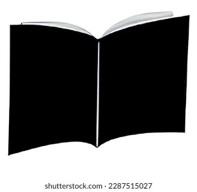 The Power of Words. Creative Designs with Book Silhouette Vector