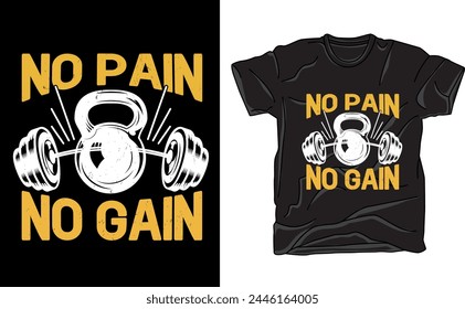 Power up your workout with our gym tee. Bold graphics, dynamic typography, and vibrant colors inspire strength and determination, fueling your fitness journey with style and confidence.