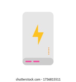 icono de powerbank, vector de ilustración. adecuado para muchos fines.