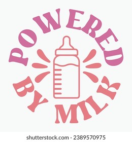 Polvo con retro de leche