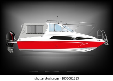 bote potente, yates, con motor