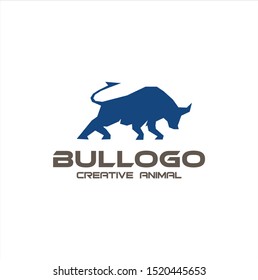 Powerful Bull Logo design  Inspirations . Strong Buffalo Logo .Taurus logo