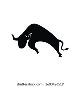 Powerful Bull Logo design Inspirations Strong Buffalo Logo