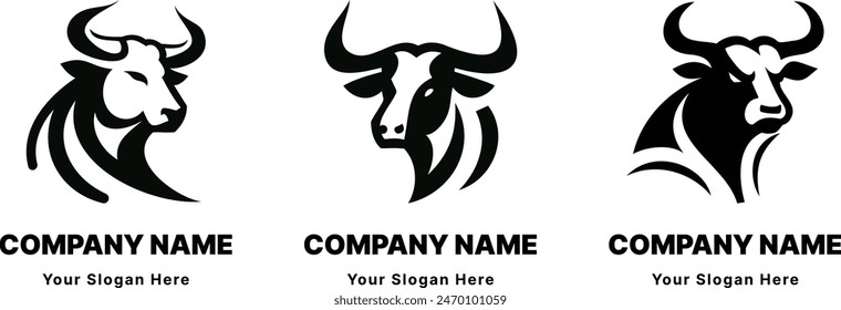 Powerful Bull Logo Vector for Your Brand