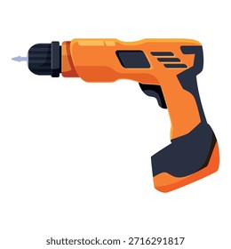 Potente taladro inalámbrico con diseño ergonómico, perfecto para reparaciones en el hogar, sitios de construcción y entusiastas del bricolaje