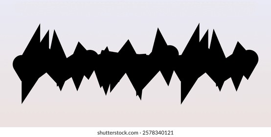 A powerful and dramatic vector illustration depicting damage and destruction, perfect for conveying themes of earthquakes, crashes, and distress