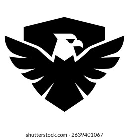 Powerful Eagle Shield A Majestic Emblem of Protection and Strength