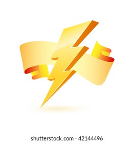 powerful lighting symbol