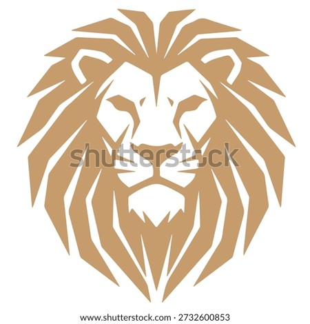 Powerful Lion Silhouette Vector Logo . Majestic Lion Silhouette Vector Illustration on White Background . Royal Lion Silhouette Vector – Luxury and Strength Symbol , Minimalist Lion Silhouette Icon