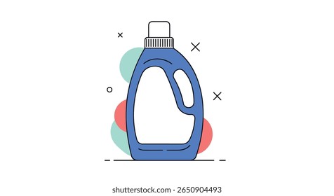 Powerful liquid laundry detergent for sparkling clean clothes every time