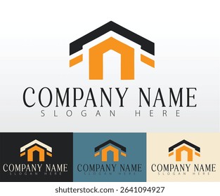 A powerful logo concept developed to support your real estate branding goals.
