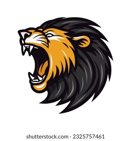 A powerful and majestic howling lion vector clip art illHowling, Lion, Clipart, Powerful, Majestic, Wild, Nature-themed, Wildlife, Conservation, Intricate, Strength, Ferocity, King, Jungle, Logos, Gra