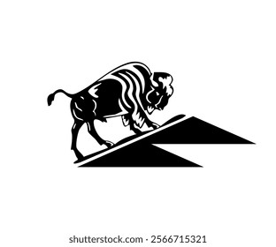 Powerful Ox and Bull Logo Design - Strong and Majestic Animal Illustration for Branding