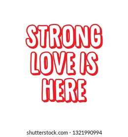 Powerful quote letter print design. vector