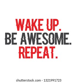 Powerful quote letter print design. vector