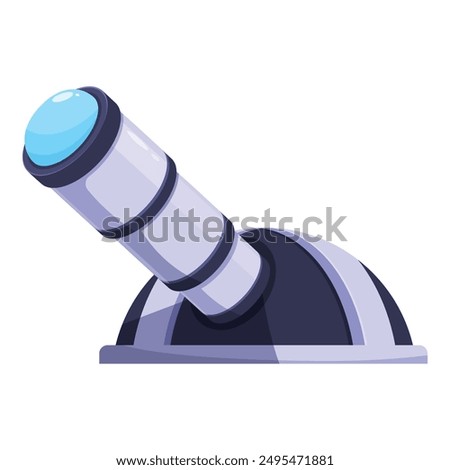 Powerful space telescope exploring the universe from its observatory, capturing stunning images of distant galaxies and celestial objects
