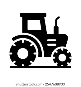 Un tractor potente, esencial para el trabajo agrícola y de jardinería a Grande escala