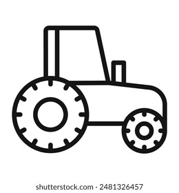 Powerful Tractor Icon for Agricultural Machinery