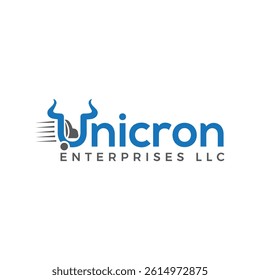 Powerful Trucking Logo symbolizing strength, reliability, and logistics—perfect for freight companies, delivery services, or transportation businesses focused on fast, secure shipping.