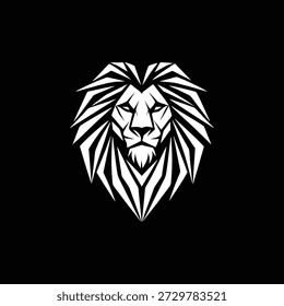 Poderosa Ilustración vectorial de una cabeza de león, meticulosamente elaborada utilizando Formas geométricas afiladas y líneas poligonales. Este emblema masculino de la mascota presenta una estética monocromática en blanco y negro audaz, enfatizando la simetría, la fuerza y el minimalismo moderno. Perfectamente diseñado para la marca de alto impacto en los sectores de finanzas, criptografía, ciberseguridad y deportes electrónicos. La sofisticada estética geométrica lo convierte en un gráfico versátil para prendas de lujo, logotipos de startups tecnológicas e identidades corporativas profesionales. Un elemento creativo aislado y de alto contraste que representa el liderazgo, la autoridad y la valentía, optimizado para la Alta resolución de medios digitales e impresos.