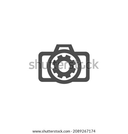 powerfull camera and gear in one 
logo suit for photografer or any other photo company