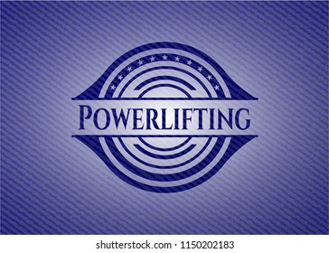 Powerlifting jean background
