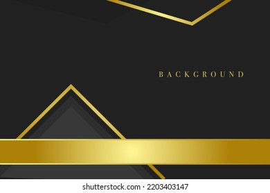 Powerpoint Luxury Gold Background professional abstract presentation