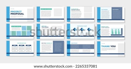PowerPoint presentation template with ppt slide design