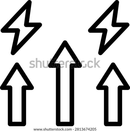Power-Up Vector Design Icon Style