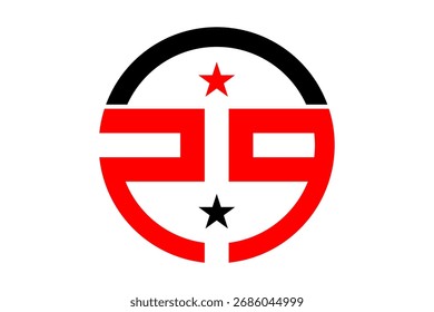 PP círculo logotipo design arte
