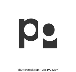 PP creative geometric initial based modern and minimal logo. Letter p p trendy fonts. Universal professional elegant techno vector design.