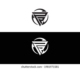 PP Letter Initial Logo Design Template