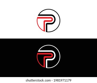 PP Letter Initial Logo And Icon Design Template.