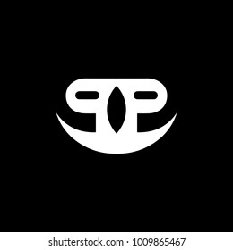 PP letter logo