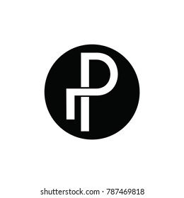 Pp Letter Logo Stock Vector (Royalty Free) 787469818 | Shutterstock