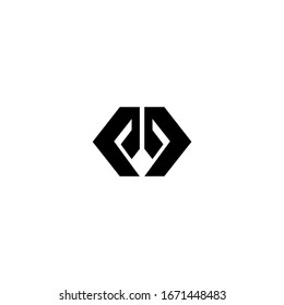 PP Letter Logo Design Vector