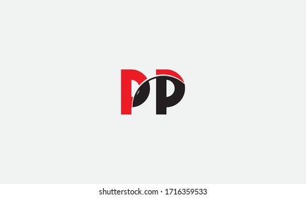 PP or PP letter logo. Unique attractive creative modern initial PP PP P P initial based letter icon logo