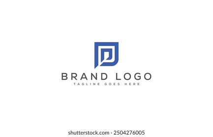 PP logo design vector template design for brand