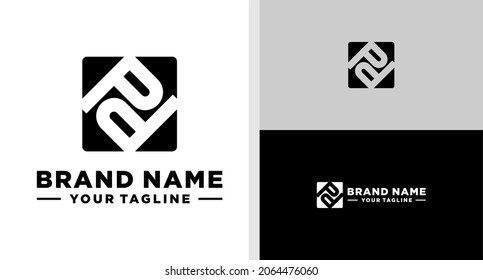 PP LOGO MONOGRAM ELEGANT SOPHISTIZIERT