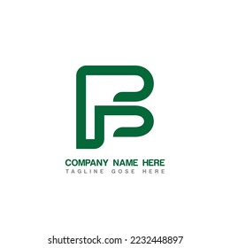 PP logo PP monogram letter concepts . p with p