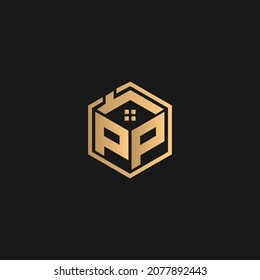 pp logo vector, pp home vector