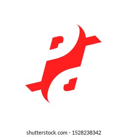 PP or Pd Letter Logo Design Vector