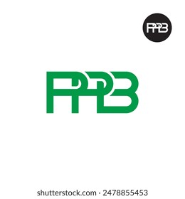 PPB-Logo-Buchstabe Monogramm Design