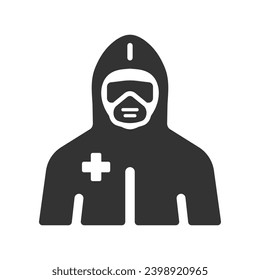 PPE Suite Icon, Vector Graphics