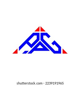 Logo de la letra PPG diseño creativo con gráfico vectorial, logotipo PPG simple y moderno.