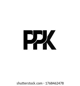 Ppk Letter Original Monogram Logo Design Stock Vector (Royalty Free ...