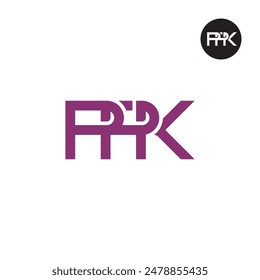 PPK Logo Letter Monogram Design