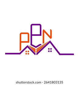 PPN Real State logo design, PPN simple and modern logo. PPN luxurious alphabet design  