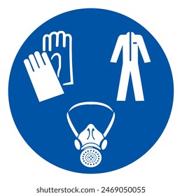 PPP Required Symbol Sign, Vector Illustration, Isolate On White Background Label. EPS10 