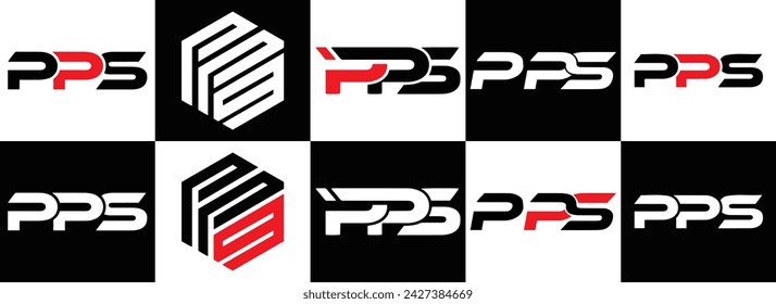 PPS logo. P P S design. White PPS letter. PPS, P P S letter logo design. Initial letter PPS linked circle uppercase monogram logo.  S letter logo vector design. top , Most Recent, Featured,
